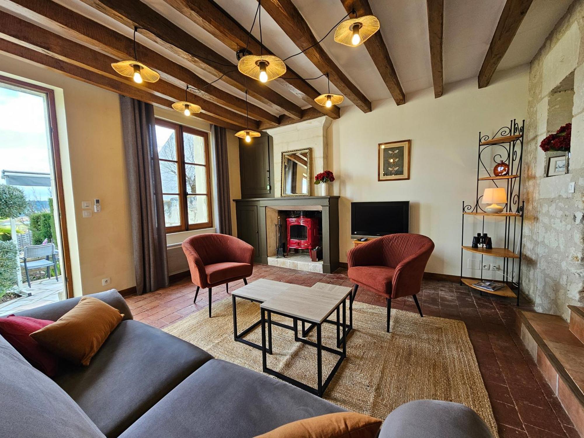 Gites Les Petits Chateaux Bourré Exterior foto